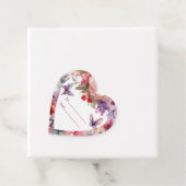 Baby Meisje Fairy Eerste Verjaardagshart Gift Labe Bedankjes Labels (In situ)