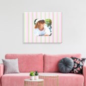 Baby Meisje Foto [20x16 Inches] Canvas Print (Insitu (Woonkamer))