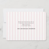 Baby Meisje Foto Minimalistische Aangepaste  (Achterkant)