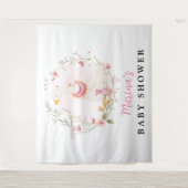 Baby Meisje Gans Extra Grote Achtergrond Tapestry Wandkleed (Voorkant)