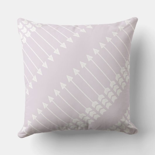 Baby Meisje Geboorte Stats Roze en Paarse Kussen (Achterkant)