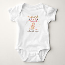 Baby Meisje Gifts 1e Verjaardag Douche Prinses Kat Romper