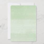 Baby meisje in Bloom kleurrijke lente zomer bloeme Kaart (Achterkant)