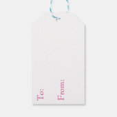 Baby Meisje in een Seashell Baby shower Cadeaulabel (Achterkant)