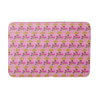 Baby Meisje in Roze Badmat