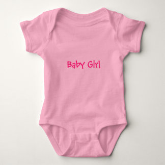 Baby Meisje in Roze Romper