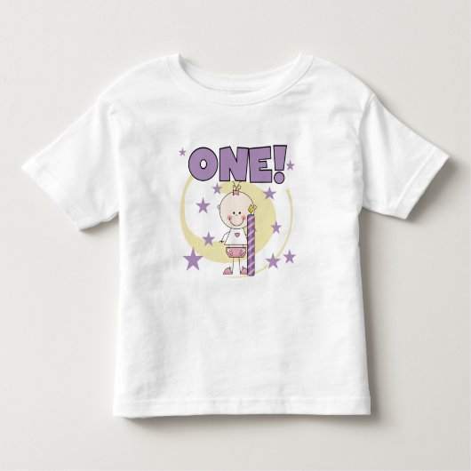 Baby Meisje is Een Verjaardag Tshirts en Gifts (Voorkant)