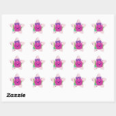 Baby Meisje Kawaii Octopus Ster Sticker (Vel)