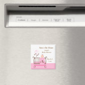 Baby Meisje Kwekerij Magneet (Insitu (Vaatwasser))