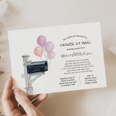 Baby Meisje Lange Afstand Douche per Mail Kaart