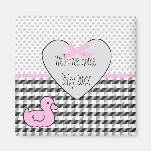 Baby meisje magneet (Voorkant)