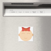 Baby meisje magneet (Insitu (Vaatwasser))