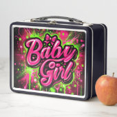 Baby Meisje Metalen Lunchbox (In situ)