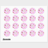 Baby Meisje Monogram "G" Stickers (Vel)