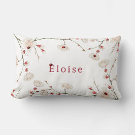 Baby Meisje Naam Ladybug Floral Kussen