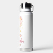 Baby Meisje Naam Water Fles Custom Gift (Achterkant)