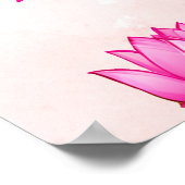 Baby Meisje Naming Namkaran Cradle welkomstbord Poster (Hoek)