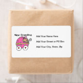 Baby Meisje Nieuwe Oma Gifts Etiket (Insitu)