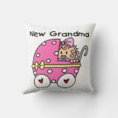 Baby Meisje Nieuwe Oma Gifts Kussen (Achterkant)