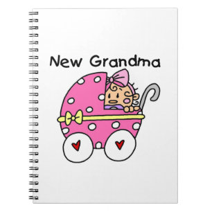 Baby Meisje Nieuwe Oma Gifts Notitieboek