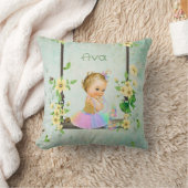 Baby Meisje Nursery Kussen (Deken)