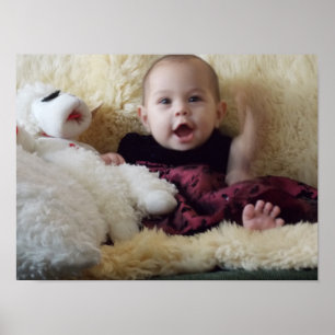 Baby meisje poster