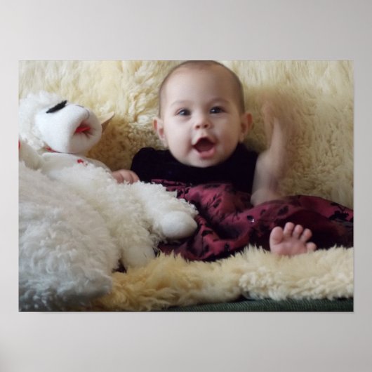 Baby meisje poster (Voorkant)