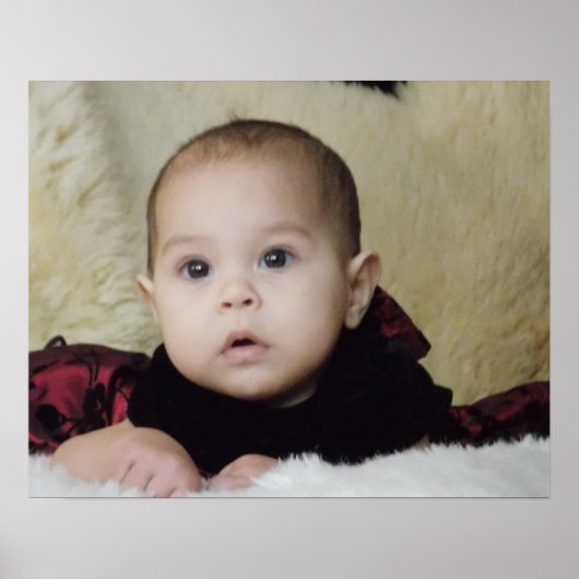 Baby meisje poster (Voorkant)