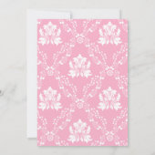 baby meisje prinses Baby shower Kaart (Achterkant)