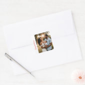 baby meisje proficiat roze Sticker (Envelop)