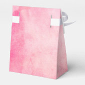 Baby Meisje Roze Bedankdoosjes (Achterkant)