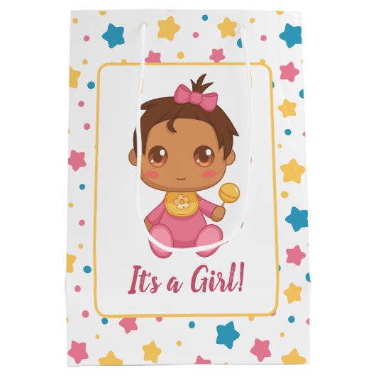 Baby meisje roze jumpsuit donker medium cadeauzakje (Achterkant)