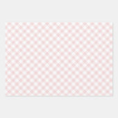 Baby Meisje Roze Patroon Inpakpapier Vel (Voorkant 3)