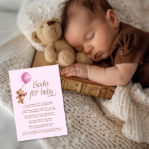 Baby Meisje Roze Teddy Bear Boeken voor Baby