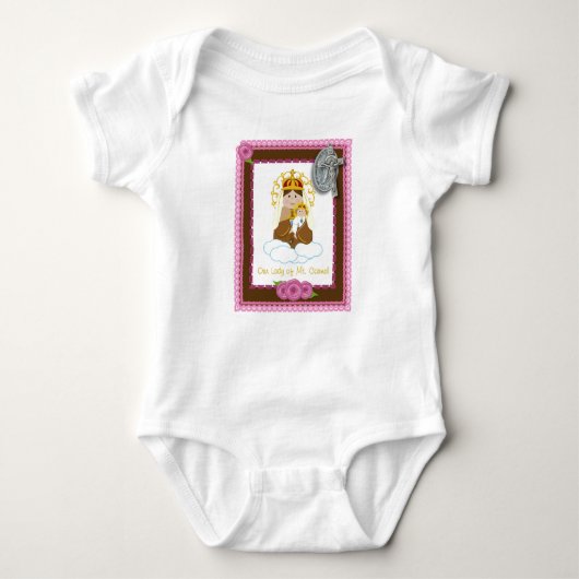 Baby meisje scapulier romper (Voorkant)