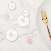 Baby Meisje Schattige Doopsel Tafel Confetti (Groep)