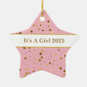 Baby Meisje Star Ornament