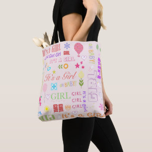 Baby meisje tote bag