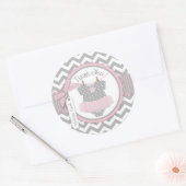 Baby Meisje Tutu Chevron Print Dank u Label (Envelop)