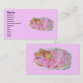 Baby meisje visitekaartje (Voorkant / Achterkant)