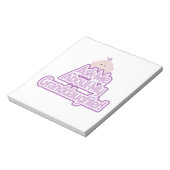 Baby Meisje Vraag naar mijn kleindochter Gifts Notitieblok (Linkerzijde)