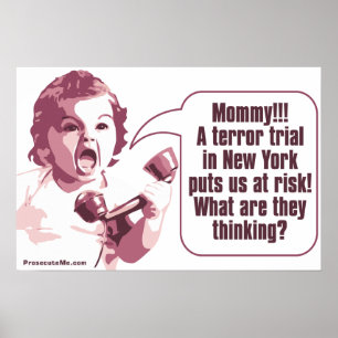 Baby meisje: Wat denken ze? Poster