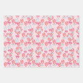 Baby meisje waterverf inpakpapier (Voorkant 2)