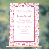 Baby Meisje Welkomstbord Acryl Bord (Neutraal)