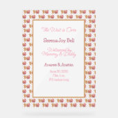 Baby Meisje Welkomstbord Acryl Bord (Voorkant)