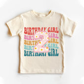 Baby Meisjes 2e Verjaardag Roze Herhalend Patroon Kinder Shirts