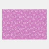 Baby Meisjes Eerste Kerstmis Winter Pinguïn Roze Inpakpapier Vel (Voorkant 2)