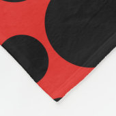 Baby meisjes kleine lieveheersbeestje deken (Hoek)