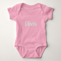 Baby Meisjes Roze Bodysuit