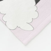 Baby Meisjes Schattige Roze Boerderij Dierentracto Fleece Deken (Hoek)